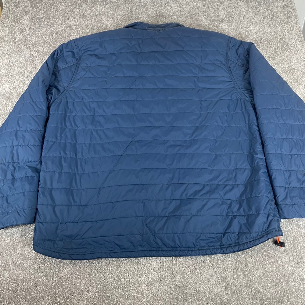 Carhartt Gilliam Jacket Mens 2XL Tall Insulated Quilted Water Resistant Blue - Picture 9 of 15